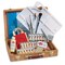 Utrecht Artists' Watercolor Paint - Wood Box Set, Set of 18 colors, 14 ml tubes